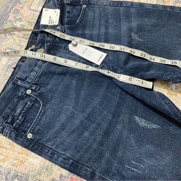 Express NWT 2 Rigid Vintage High Rise Skinny Jeans - Picture 12 of 13